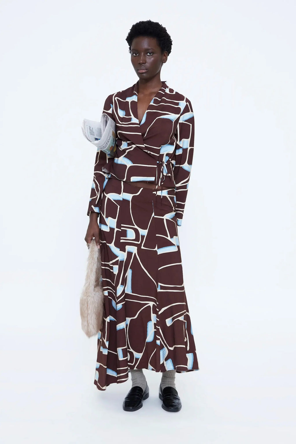 Wrap Blouse - Bombon