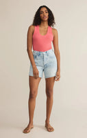 Sirena Rib Tank - Island Pink