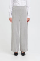 Kate Jacquard Pant 9  - Sharkskin Herringbone