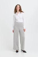 Kate Jacquard Pant 9  - Sharkskin Herringbone