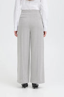 Kate Jacquard Pant 9  - Sharkskin Herringbone