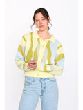Yellow Collared Cardigan