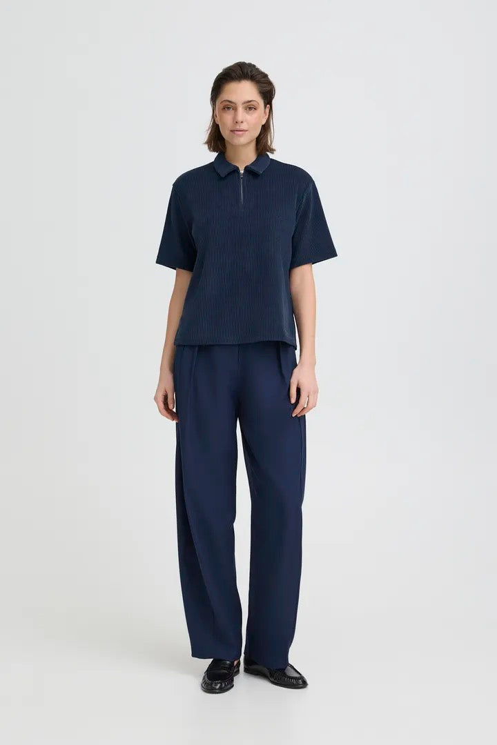 Kate Corduroy Short Sleeve - Total Eclipse