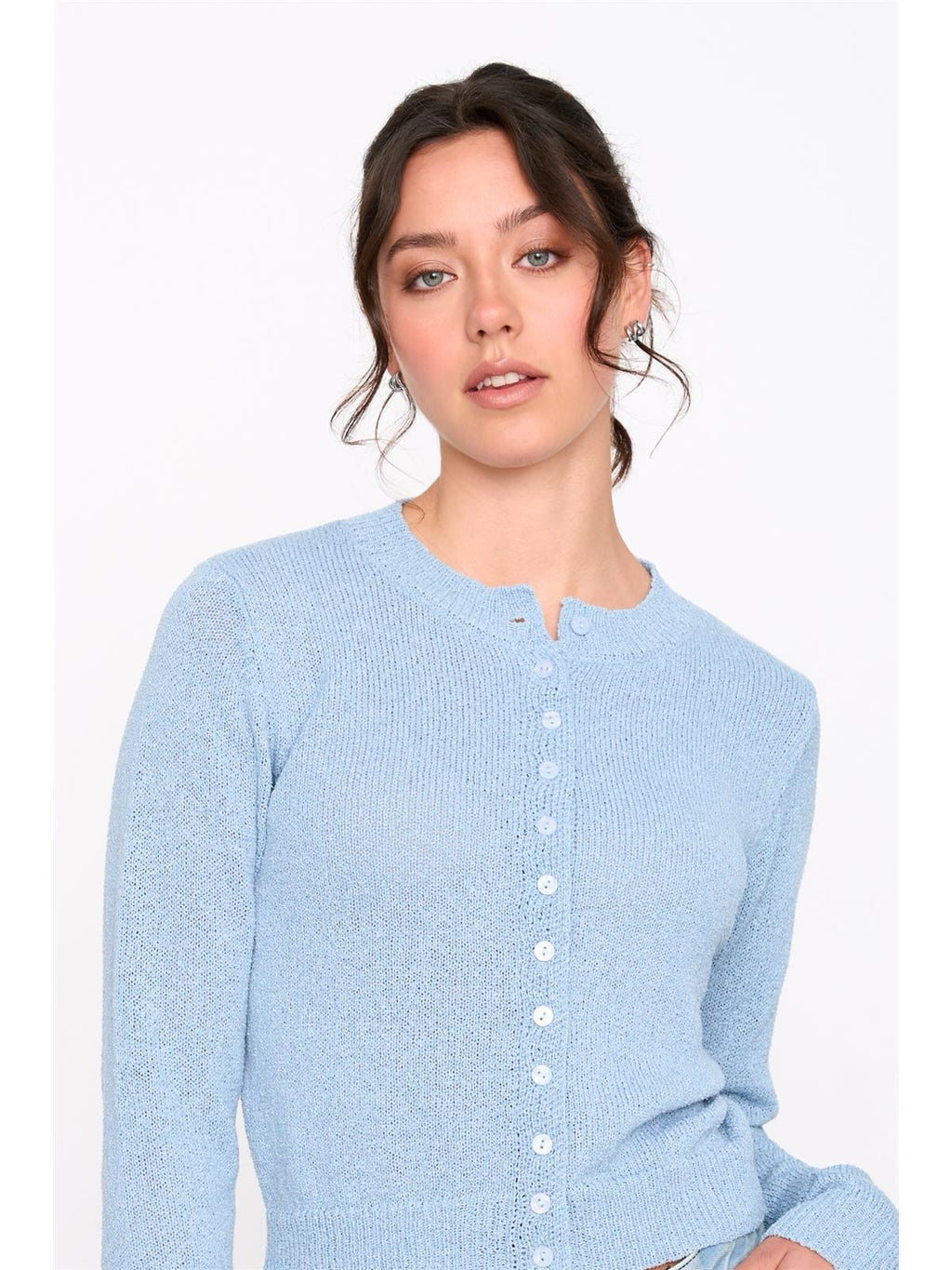 Frost Blue Cardigan