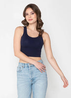 Bamboo Crop Tank Top