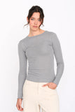 Grey Long Sleeve Tee
