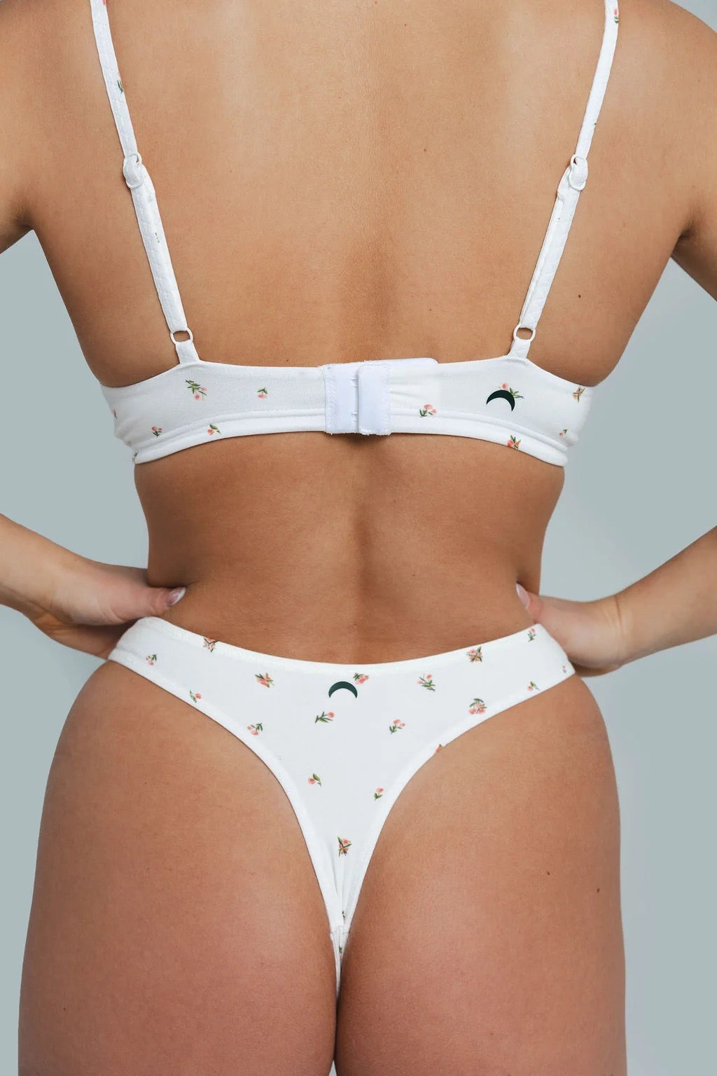 Triangle Bralette - Morning Rose