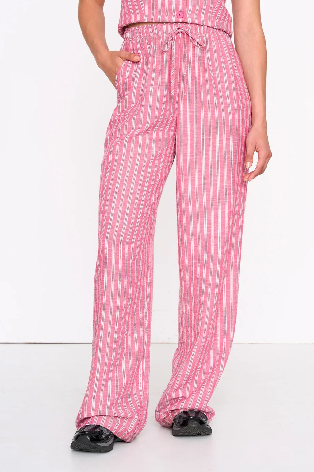 Pink Stripe Pant