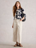 Lulu Print Cardigan - Natural Print