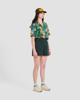 Parrot Paradise Printed Oversized Shirt