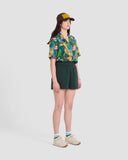 Parrot Paradise Printed Oversized Shirt