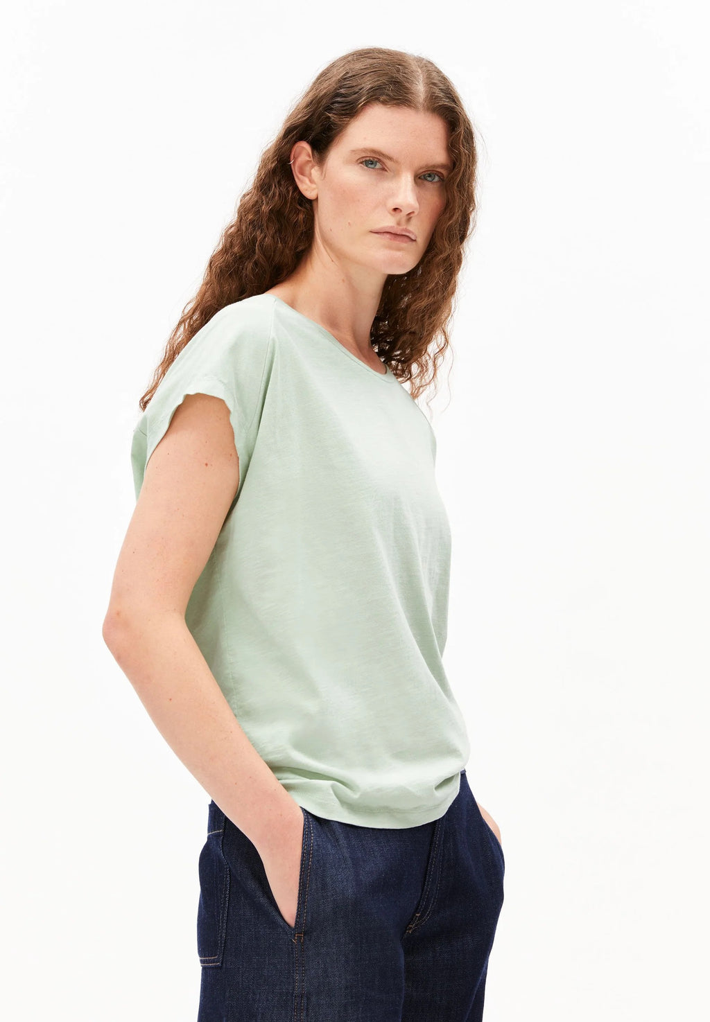 Slub Jersey T Shirt - Foam