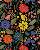 Floral Gallery Boho Puff Sleeve Dress