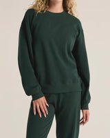 Boyfriend Sweatshirt - Cyprus Green