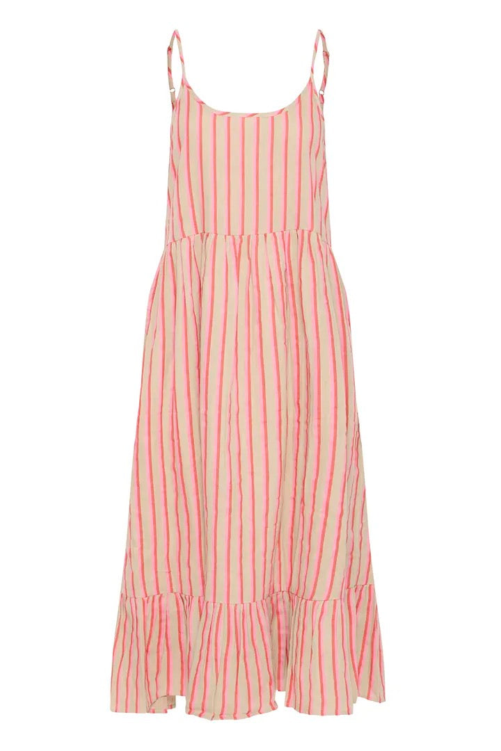 Foxa Midi Dress Stripe