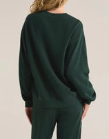 Boyfriend Sweatshirt - Cyprus Green