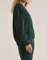 Boyfriend Sweatshirt - Cyprus Green