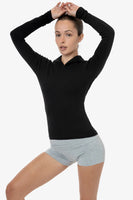 Baby Rib Long Sleeve Hoodie