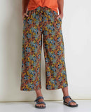 Sunkissed Wide Leg Pant - Black Floral Dot