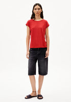 Jilaana  T Shirt - Coral Blush