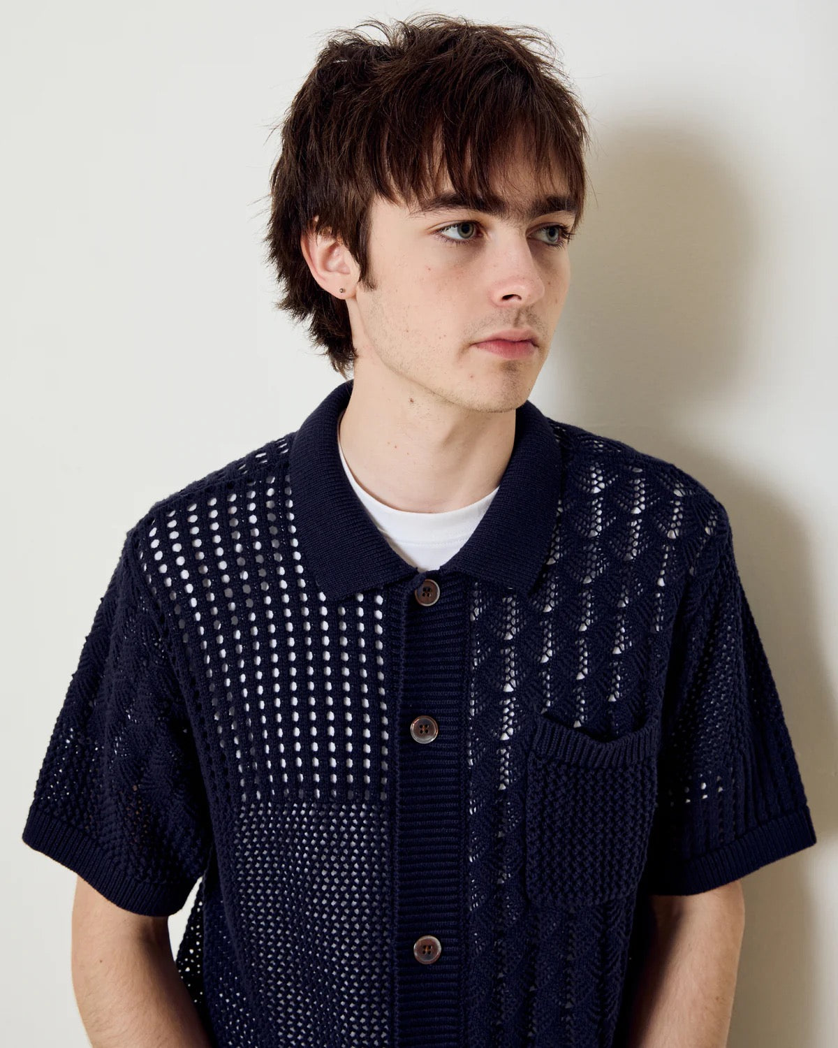 Preston Sweater Shirt - Navy