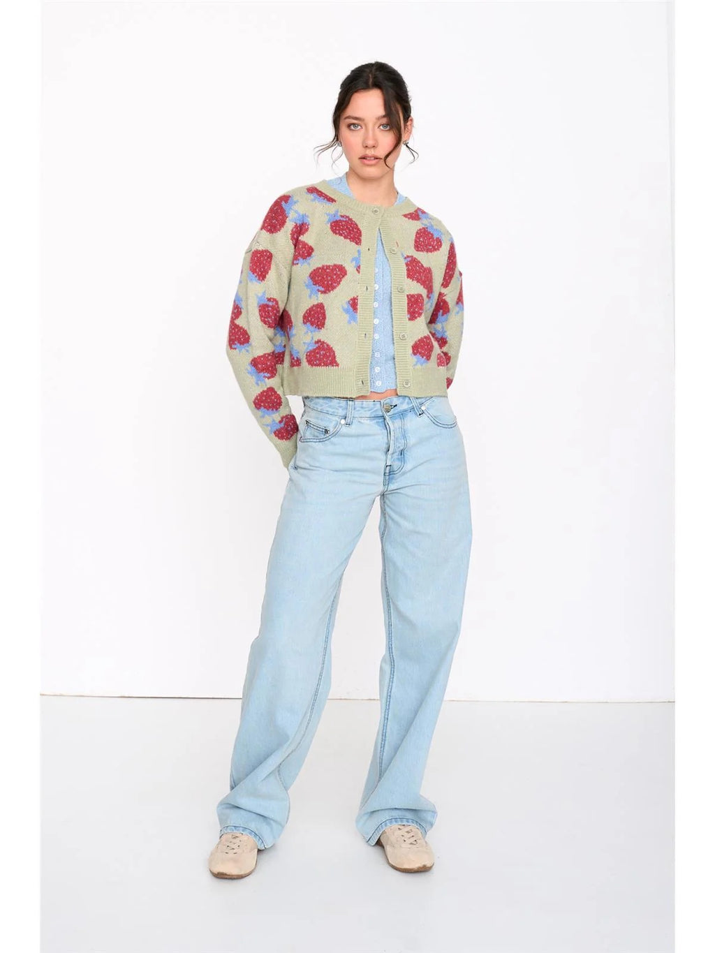 Strawberry Cardigan