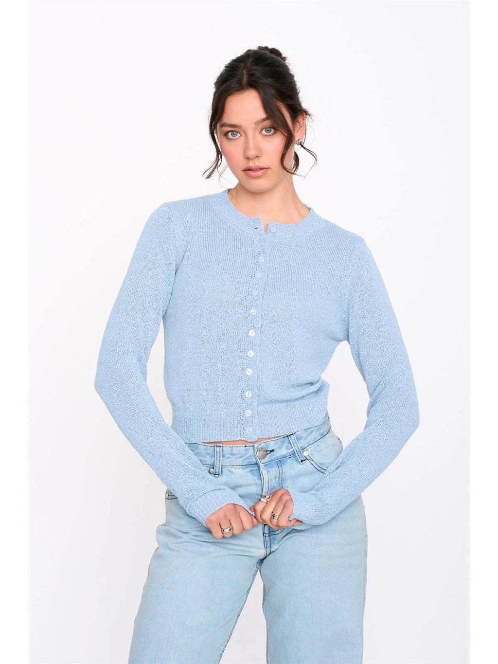 Frost Blue Cardigan