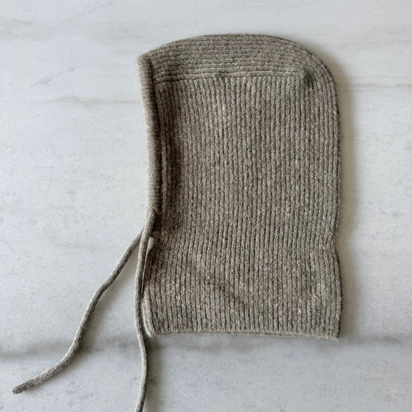 Fuzzy Alpaca Balaclava - Neutral