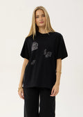Unbound Recycled Oversized Tee - Black