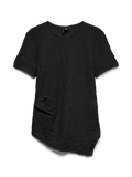 Alissia Asymmetrical O-Neck Top