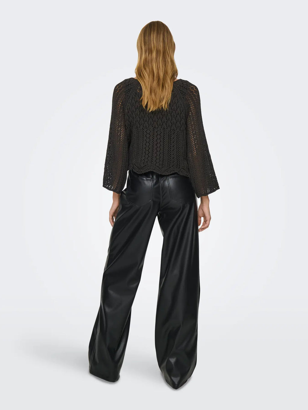 Nola 3/4 Pullover Knit Sweater - Mole
