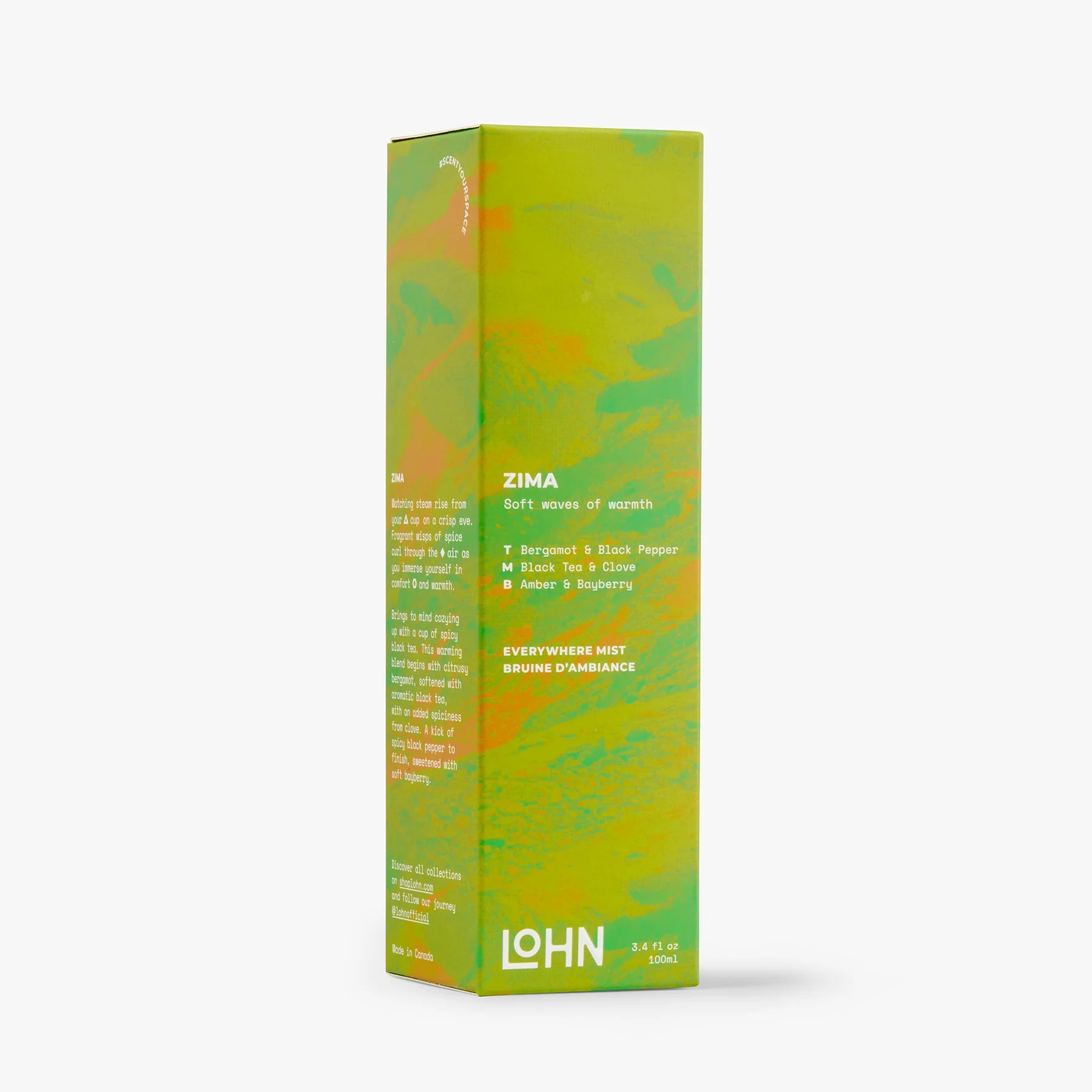 Zima Everywhere Mist - Bergamot & Black Tea