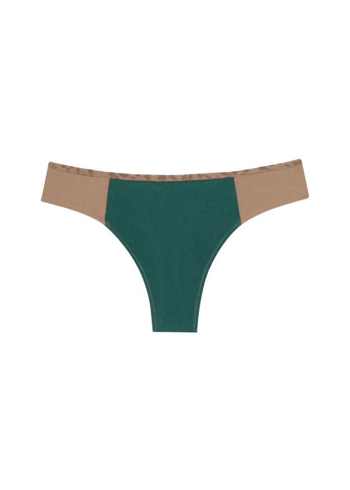 Mineral Low Profile Thong - Leopard Tan