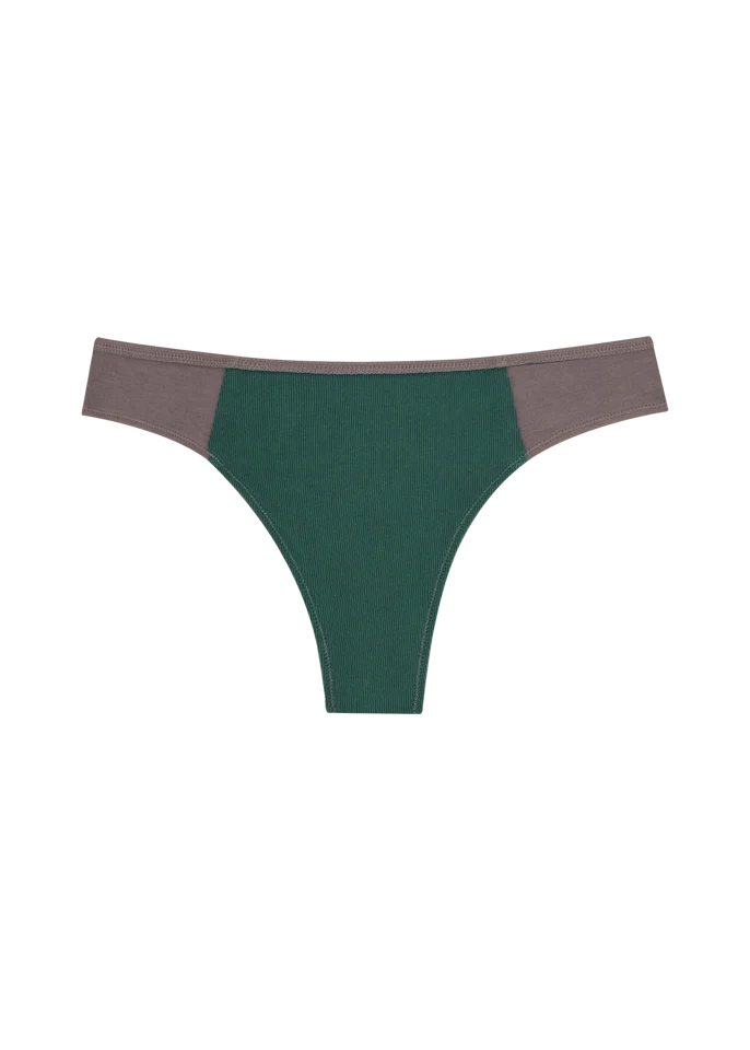 Mineral Low Profile Thong - Iron