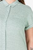 Loren Dress - Aqua Tiles