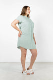 Loren Dress - Aqua Tiles