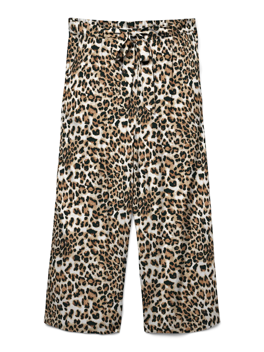 Easy Joy High Waisted Culotte Pants - Tan Leo