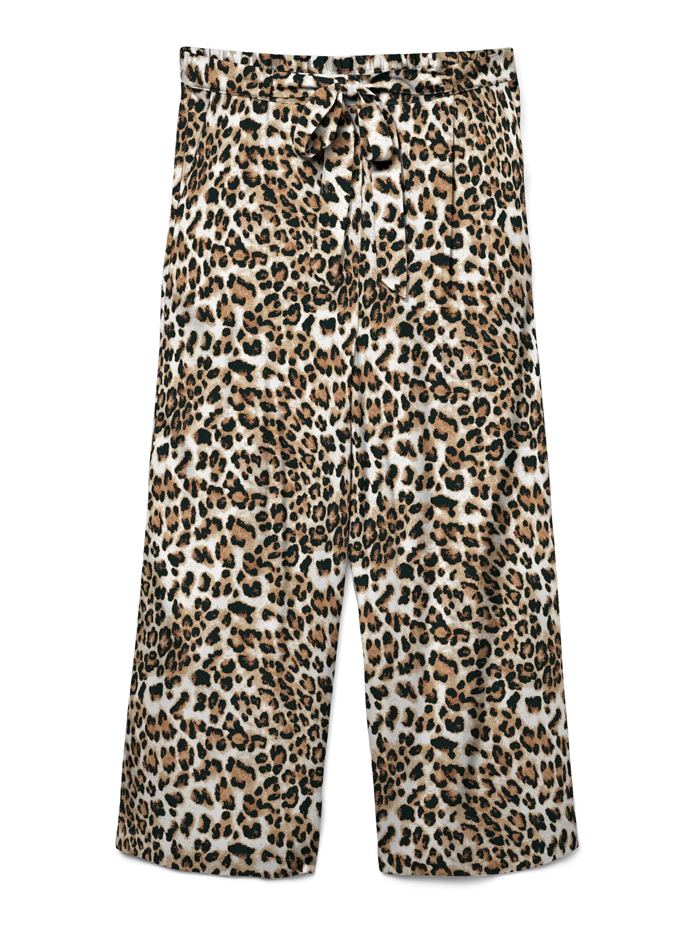 Easy Joy High Waisted Culotte Pants - Tan Leo
