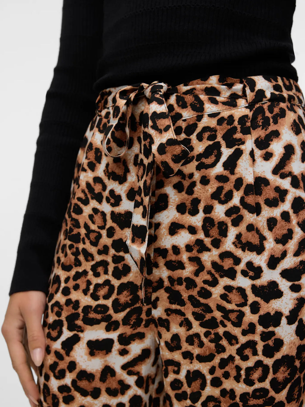 Easy Joy High Waisted Culotte Pants - Tan Leo