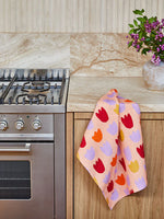 Tulip Fields Tea Towel