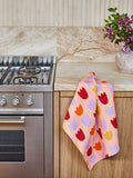 Tulip Fields Tea Towel
