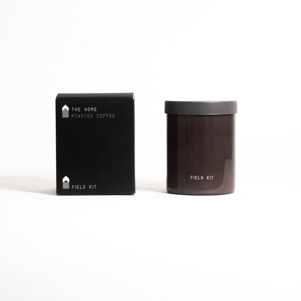Home Glass Candle with Metal Lid