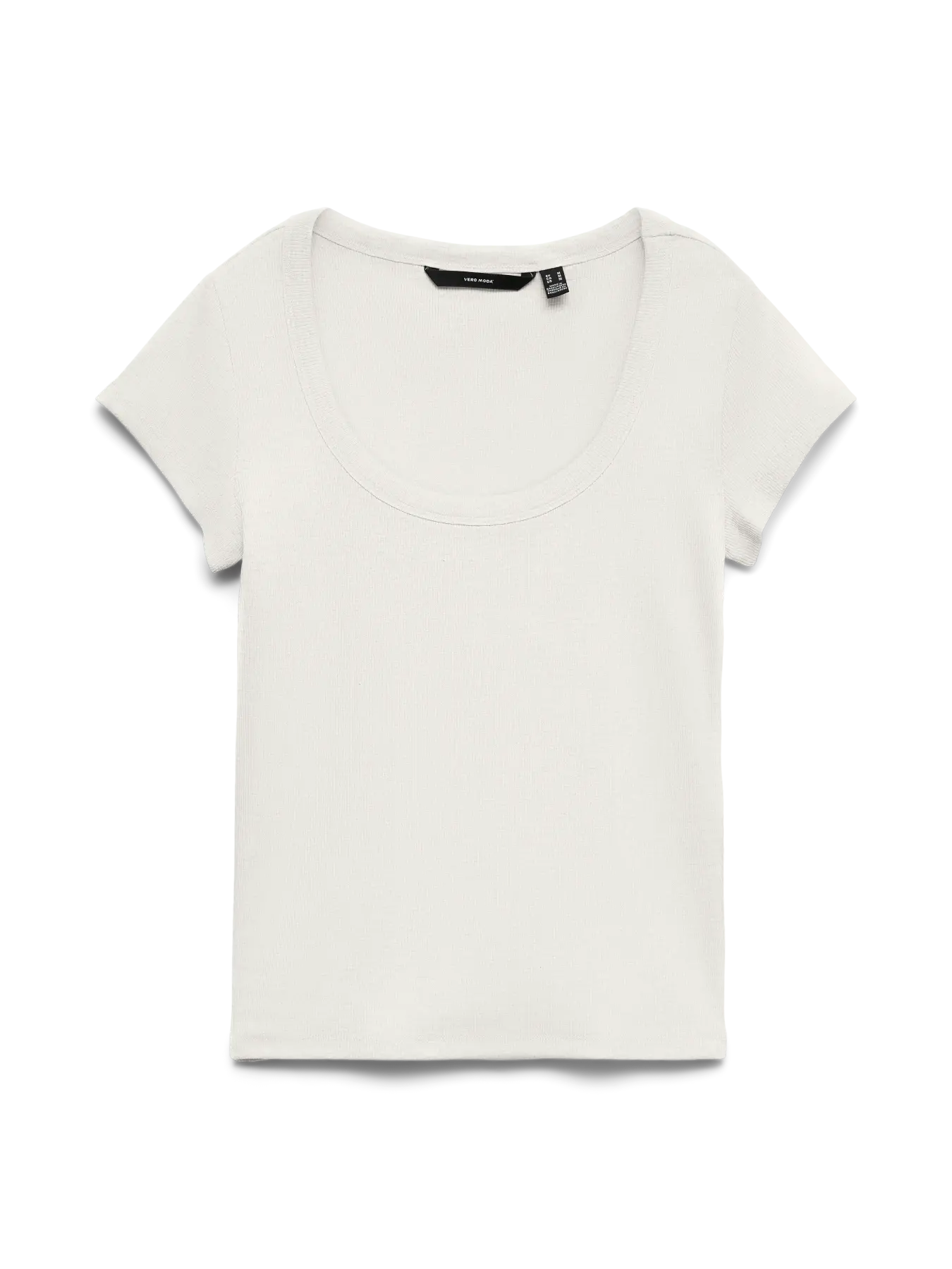 Chloe U-Neck Short Sleeve Top