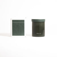 Explorer Glass Candle with Metal Lid