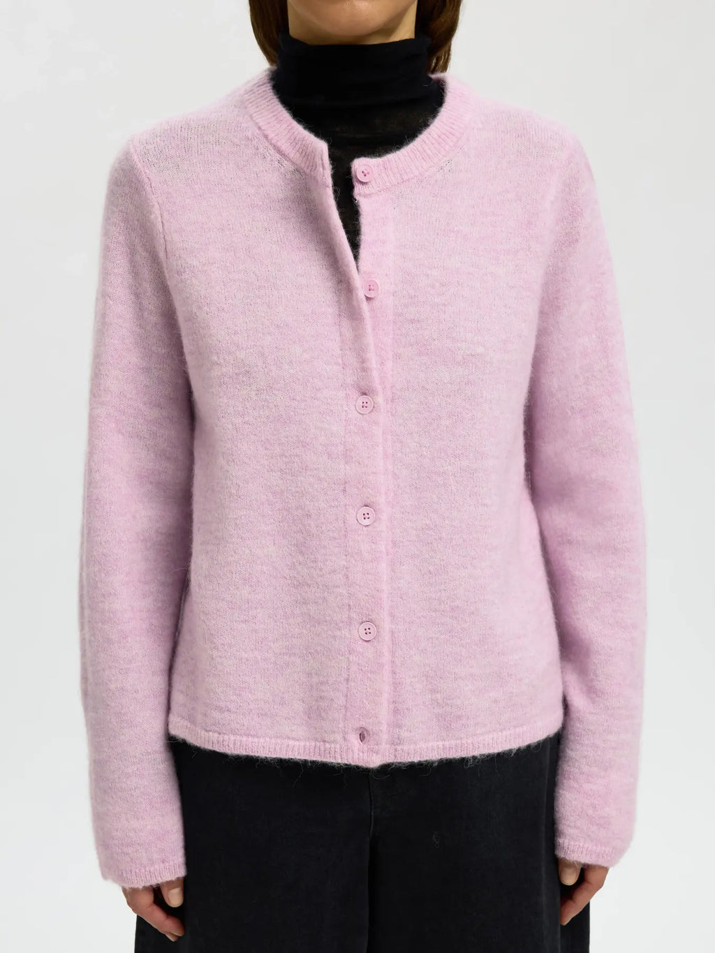 Lulu Knit Cardigan - Winsome Orchid