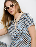 Geometric Knit Polo