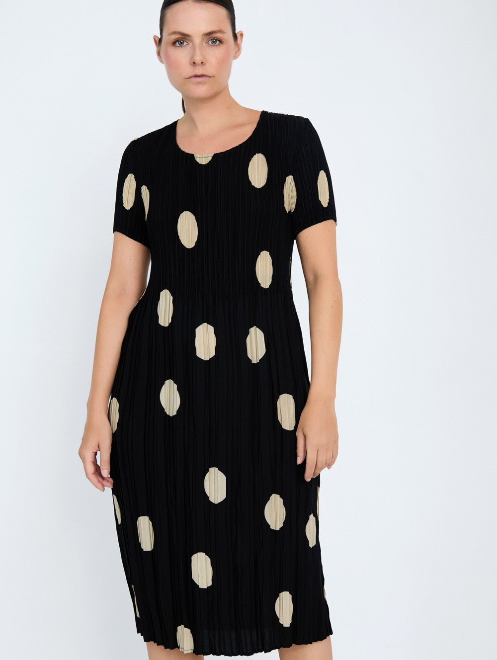 Polka Dot Non-Iron Dress