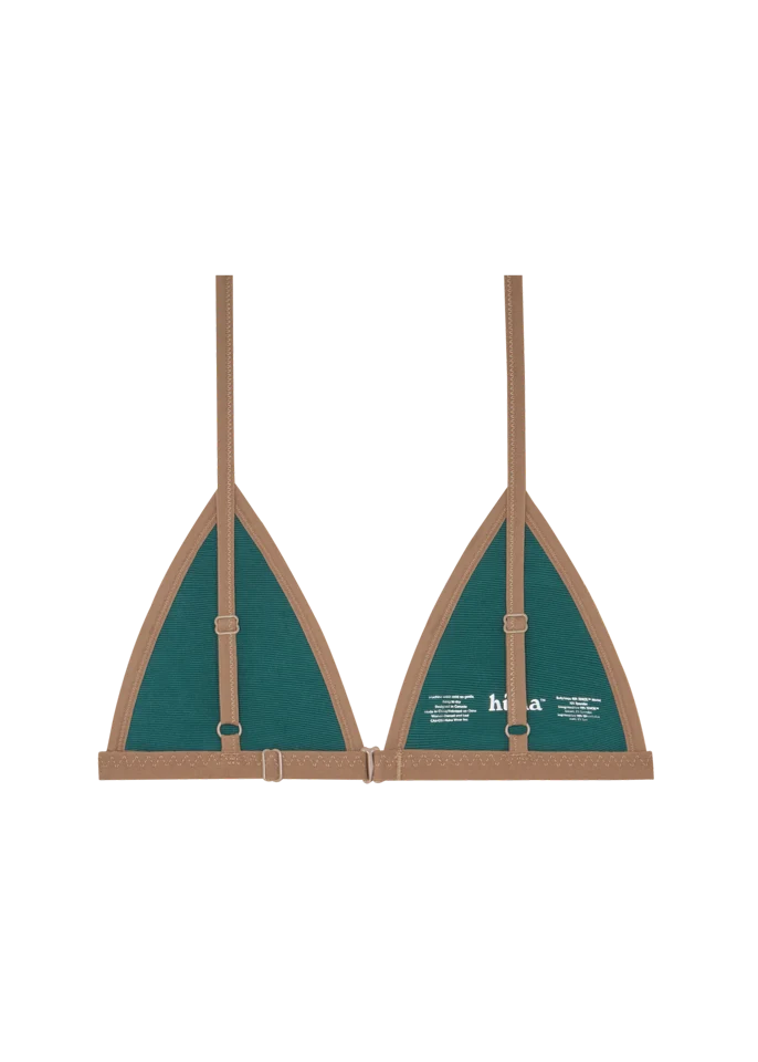 Mineral String Bra - Leopard Tan