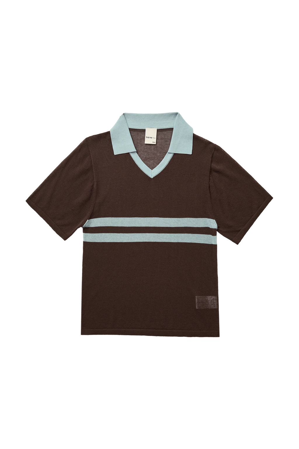 Araci Knit Polo Top - Cocoa Cream