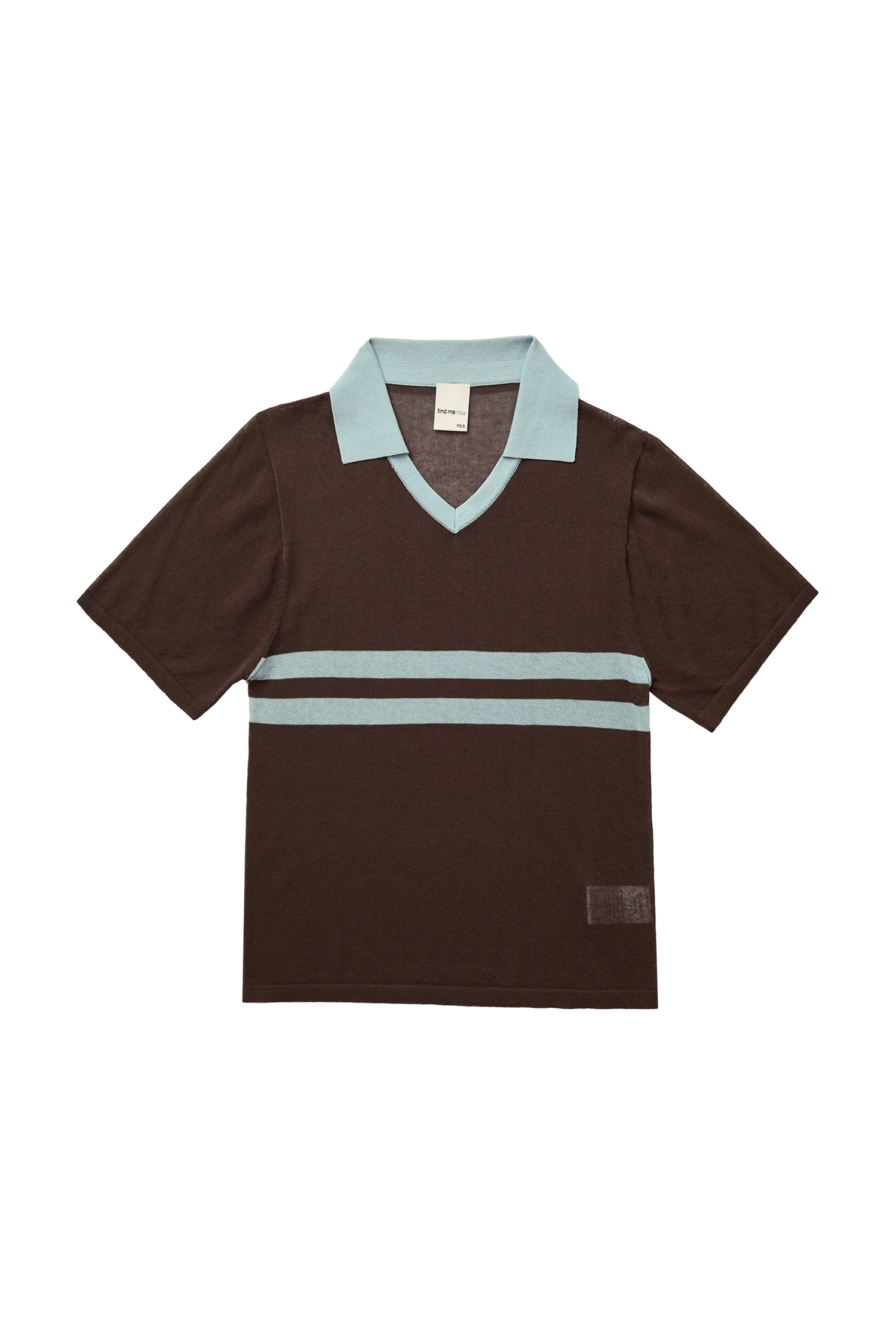 Araci Knit Polo Top - Cocoa Cream